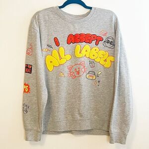 Disney Pixar Turning Red Pullover Crewneck Sweatshirt for Women - Large